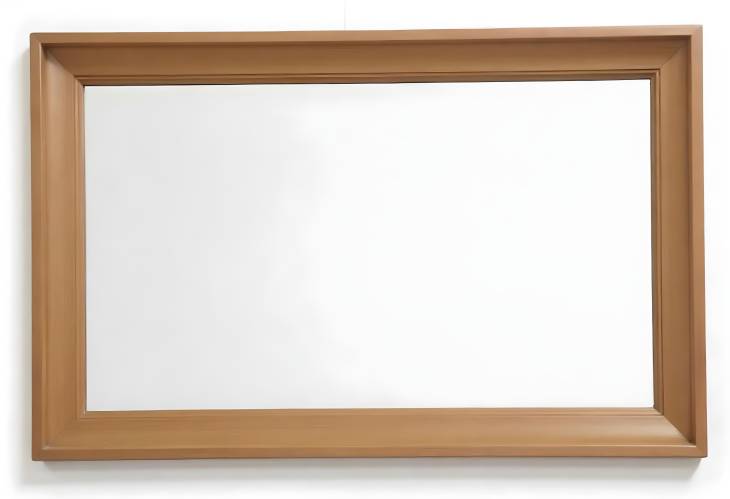 Scandinavian Full Length Wood Mirror for Minimalist Interiors